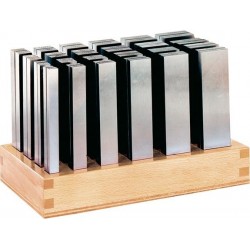 Jeu de cales parallèles P L 125mm support bois AMF