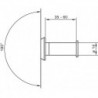 Judas porte D14 mm Champs de vision 180G Laiton