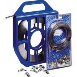 KIT bande cerclage acier 12mm W2B 3m Bande et 6 têtes