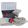Kit d'urgence fuite susbstance dangereuses 75L PP-