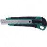 Lame de cutter plastique 18mm avec 3 lames FORTIS