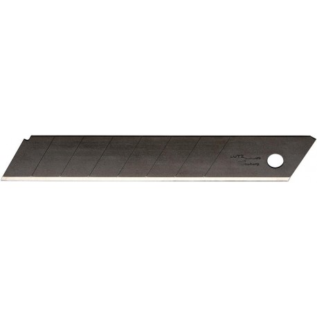 Lame sécable black 18mm pack de 50 LUTZ BLADES 1 PCS