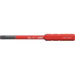 Lame interchangeable Torque VDE T 8x 75mm Wiha
