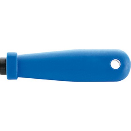 Manche de lime en plastique, Long. : 90 mm, Pour limes de Long. jusqu'à 150 mm, Forme carrée, triangulaire, ronde, autres limes étroites
