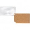 Loupe carte Brun viso POCKET 2,5x cuir ESCHENBACH