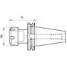Mandrin à pince DIN69871ADB SK40 ER25 A65 FORTIS