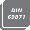 Mandrin à pince DIN69871ADB SK40-160 CP16FAHRION