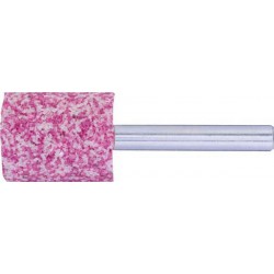Meule sur tige cylindrique ZY, Type : ZY 2025, Ø x hauteur 20 x 25 mm, Taille de grains 60, Type de grain : ADW, Ø de tige : 6 mm