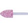Meule sur tige forme ogive bout pointu 0816 6 ADW 46 M 5V Pferd 1 PCS