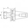 Mandrin à pince JISB6339ADB A100 BT40- ER25 FORTIS