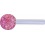 Meule sur tige sphérique KU, Type : KU 13, Ø x hauteur 13 mm, Taille de grains 46, Type de grain : ADW, Ø de tige : 6 mm, Vitesse maxi. : 73400 tr/mn