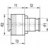 Mandrin changement rapide ES 3 220mm FORTIS