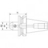 Mandrin de surface JISB6339ADB BT40 25mm A90 FORTIS