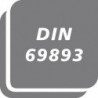 Mandrin DIN69893A HSK-A63 M10x75mm FORTIS