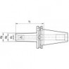Mandrin pour fraises à visser SK40 DIN69871AD/B M6x100mm FORTIS
