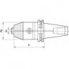 Mandrin universel DIN69871 ADB R/L 1-13mm SK 40 FORTIS