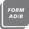 Mandrin universel DIN69871 ADB R/L 15-16mm SK 40 FORTIS
