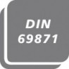 Mandrin universel DIN69871 ADB R/L 15-16mm SK 50 FORTIS