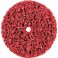 Disque de décapage Ø 150 mm 5350 tr/mn, Degré de finesse : extra-grossier, Couleur rouge