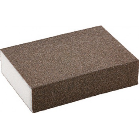 Éponge abrasive 4 faces 100x68x26mm P60 3M 1 PCS