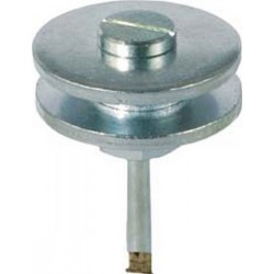 Mandrin de serrage, disques de décapage, Colisage : 1 fois, Ø de tige 6 mm, pour Ø d'alésage 13 mm