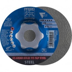 Meule CC-Grind Solid SGP STEEL 180mm PFERD