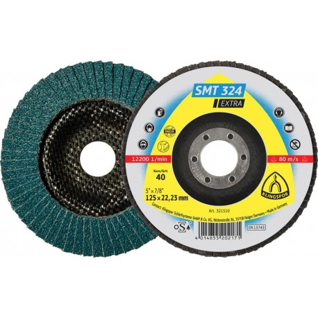 Meule-dis franges SMT 324125mm K60 cou.Klingspor