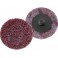 Disque en non-tissé Ø 76,2mm 18000 tr/mn, Cubitron (TM) GB-DR, Degré de finesse : grossier, Couleur rouge