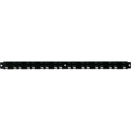 Moulure murale pour bacs de rangement 1m S noir Paketa 2 unités f. PLK/LK 2