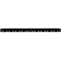 Moulure murale pour bacs de rangement 1m S noir Paketa 2 unités f. PLK/LK 3-5