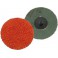 Meule Roloc (TM) Cubitron (TM) 785C, Grain : 120, Ø 76,2 mm, Couleur blanc