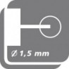 Pied à coulisse numérique.TWIN CAL 150mm TESA