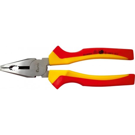 Pince VDE 200mm Poignée plastique FORTIS