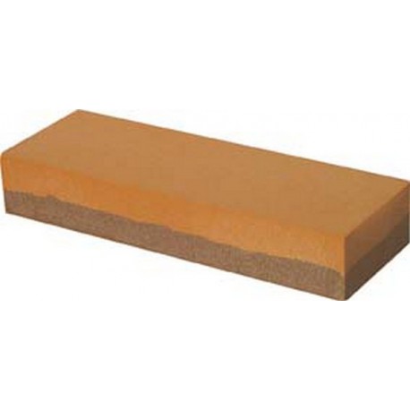 Pierre à huile, 1 face moyenne, 1 face fine, Dimensions : 150 x 50 x 25 mm