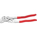 Pince multiprise coudee 250mm avec poignee plast.Knipex