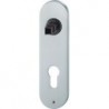 Plaque courte porte ASLPZ 0 14 1415ovalF69 matt