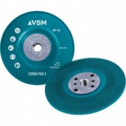 Plateau de ponçage TURBO PAD 3 M14 125mm VSM