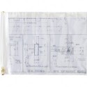 Pochette de protection pour plan 900 x 1250mm (A0)
