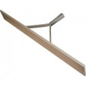Racloir goudron alu profil bois 700/90mm