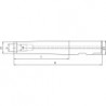 Rallonge pour fraises à visser DIN69871AD/B D16x60mm M8 FORTIS