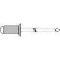 Rivet aveugle en alu standard Tête fraisée 3 x 10mmGesipa (Par 500)
