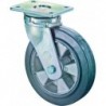 Roulette 125mm RR100.B80PlatteElastik S noir KL RR100.B80.125