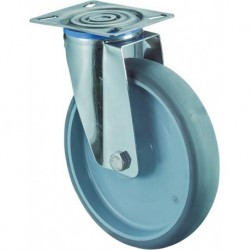 Roulette 80mm H100.B43 PlatteThermoplERGL H100.B43.080