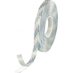 Ruban adhésif double face transparent 25m x 19mm (Par 4)