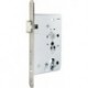Serrure à mortaiser OT-Obj.schl. B-0515 PZD65E72VK820 rd. Acier DIN gauche argent laqué