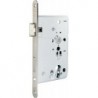 Serrure à mortaiser OT-Obj.schl. B-0515 PZD65E72VK820 rd. Acier DIN gauche argent laqué