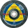 Disque à ébarber A 24 N Supra pour l'usinage de l'acier inoxydable, Ø x Épais. : 180 x 6,0 mm, Modèle Coudé, Vitesse maxi. 8500 tr/mn