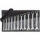 Set clé mixte Taille 11 unités coubé 8-19mm FORTIS