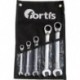 Set clé mixte Taille 5 unitésumsch.8-19mm FORTIS