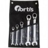 Set clé mixte Taille 5 unitésumsch.8-19mm FORTIS